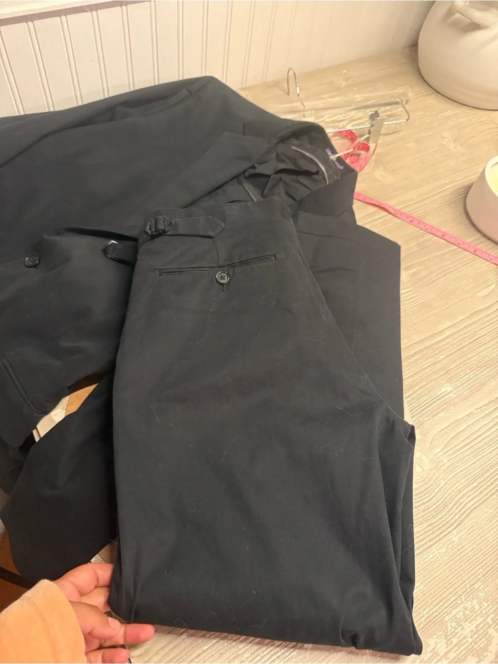 Ralph Lauren Purple Label Black Two-Button Men's Blazer